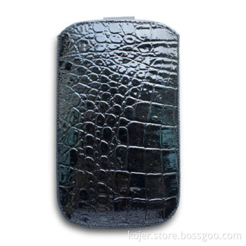 PU Leather Case for Apple's iPhone 4, with Hook-and-loop Closure, OEM Orders are Welcome